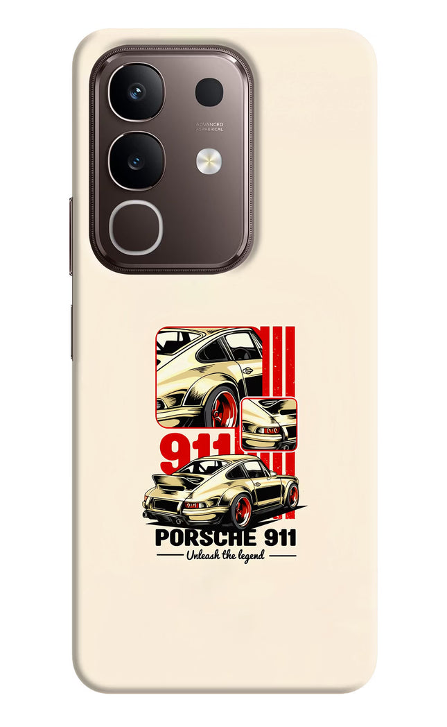Classic Porsche 911 Vivo Y31 Pro 5G Hard Case Back Cover by Casekaro