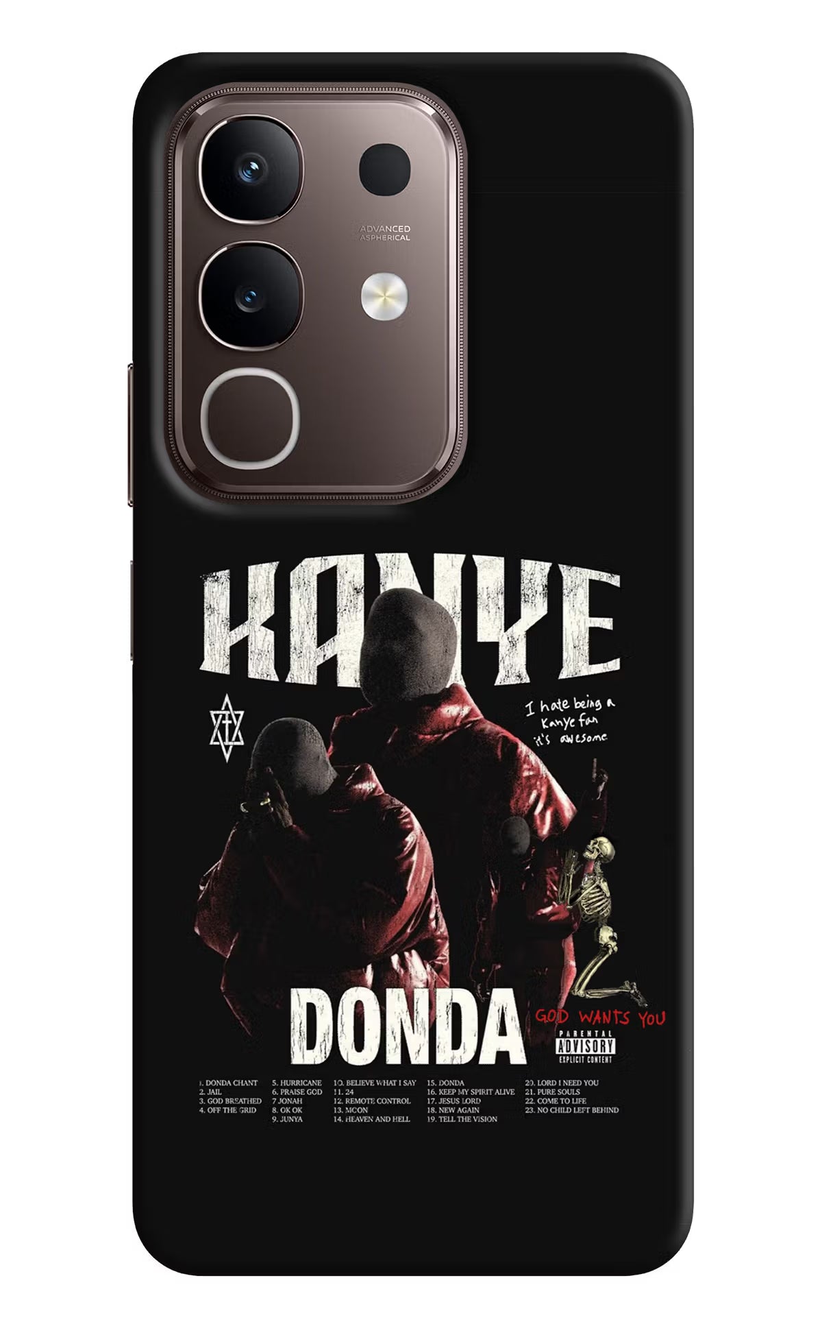 Donda Kanye West Vivo Y31 Pro 5G Hard Case Back Cover by Casekaro