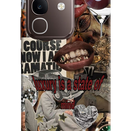 Luxury Vivo Y31 Pro 5G Hard Case Back Cover by Casekaro
