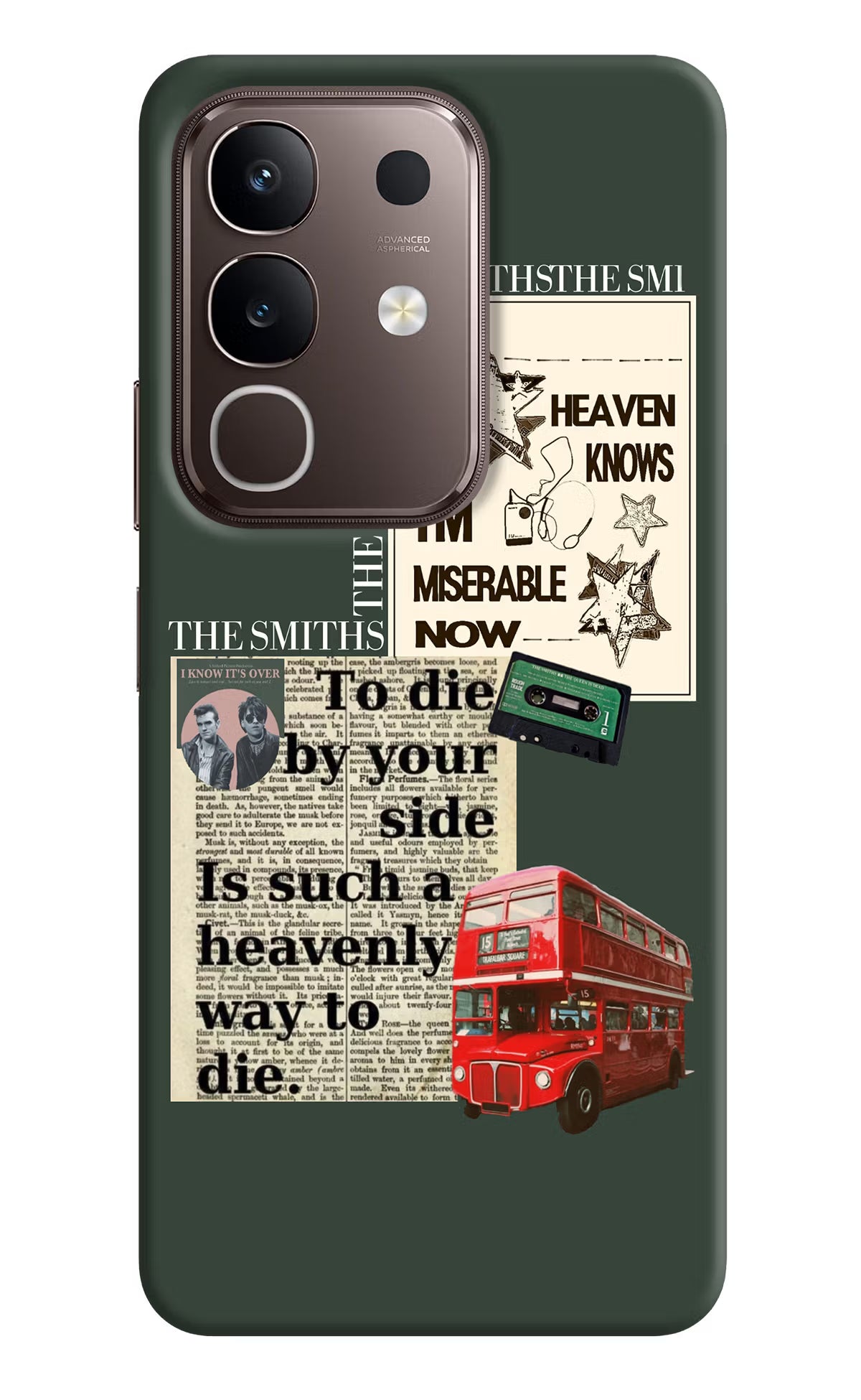 The Smiths Vivo Y31 Pro 5G Hard Case Back Cover by Casekaro
