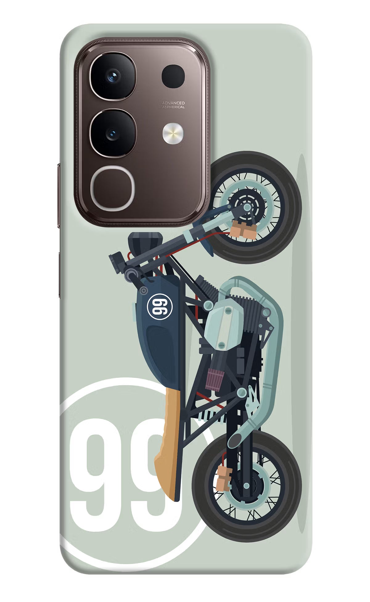 Classic Cafe Racer 99 Vivo Y31 Pro 5G Hard Case Back Cover by Casekaro