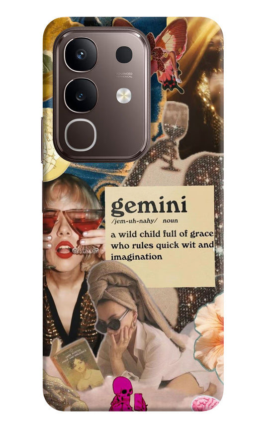 Gemini Zodiac Vivo Y31 Pro 5G Hard Case Back Cover by Casekaro