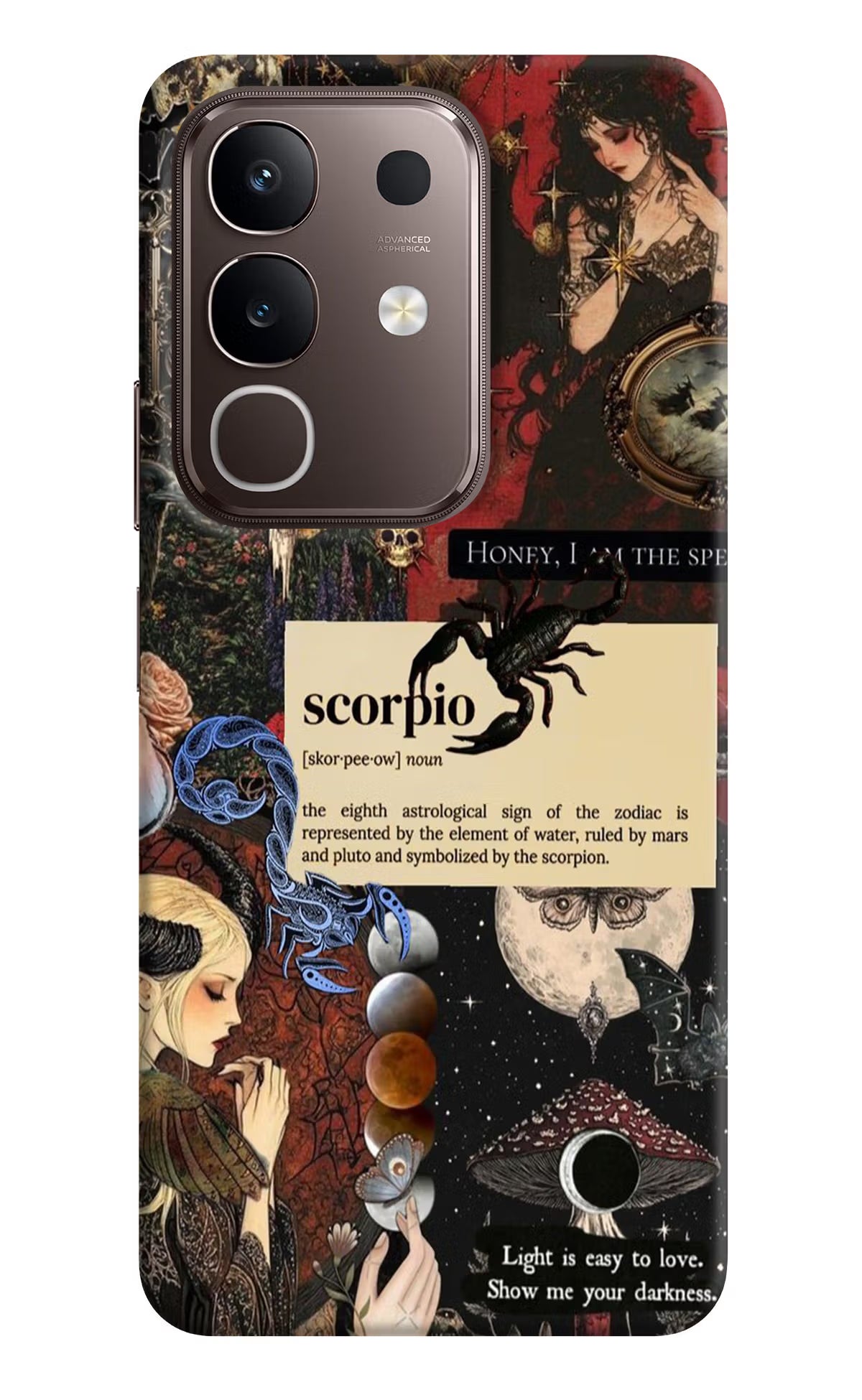 Scorpio Zodiac Vivo Y31 Pro 5G Hard Case Back Cover by Casekaro