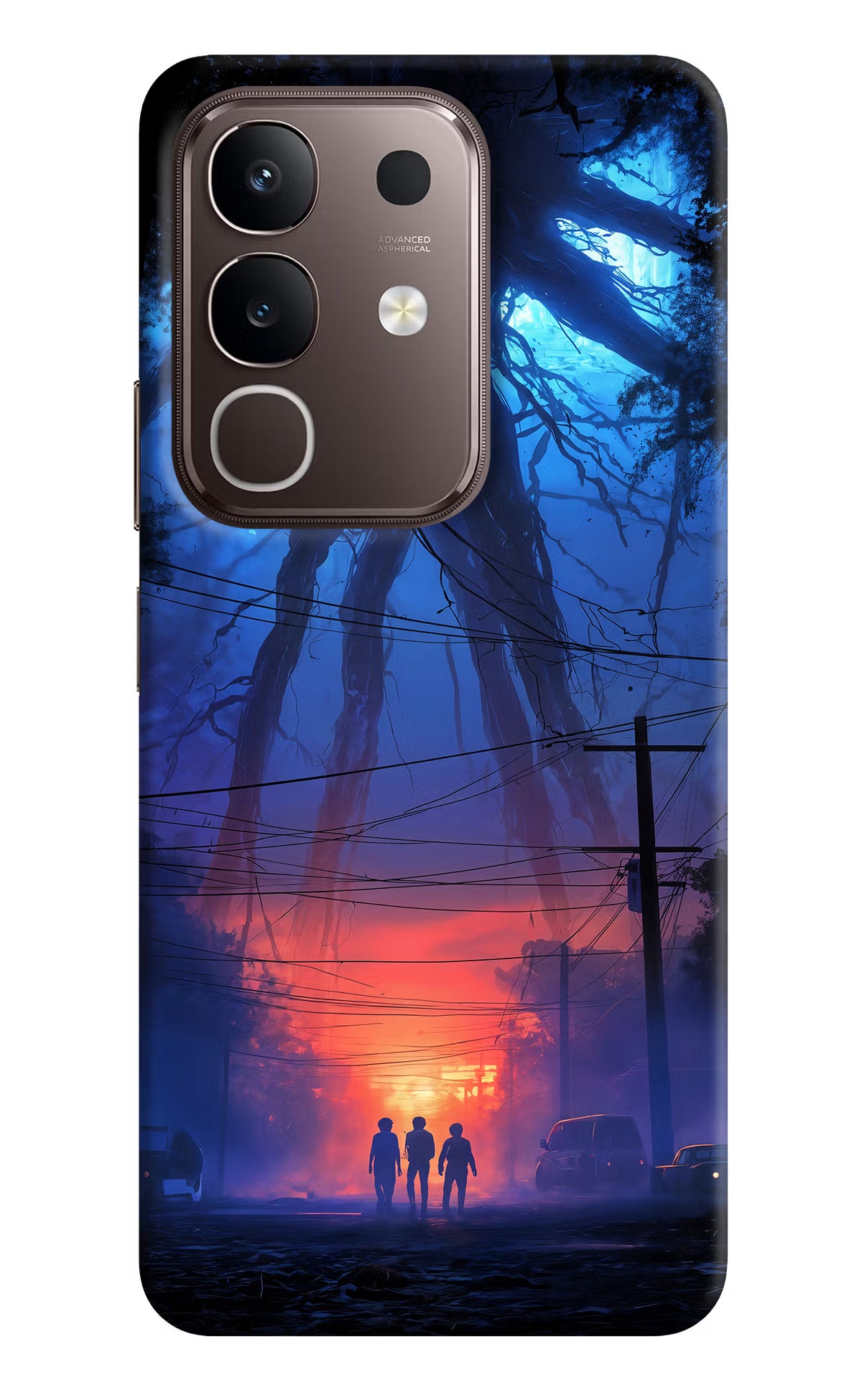 Ordinary Things Shadow Vivo Y31 Pro 5G Hard Case Back Cover by Casekaro