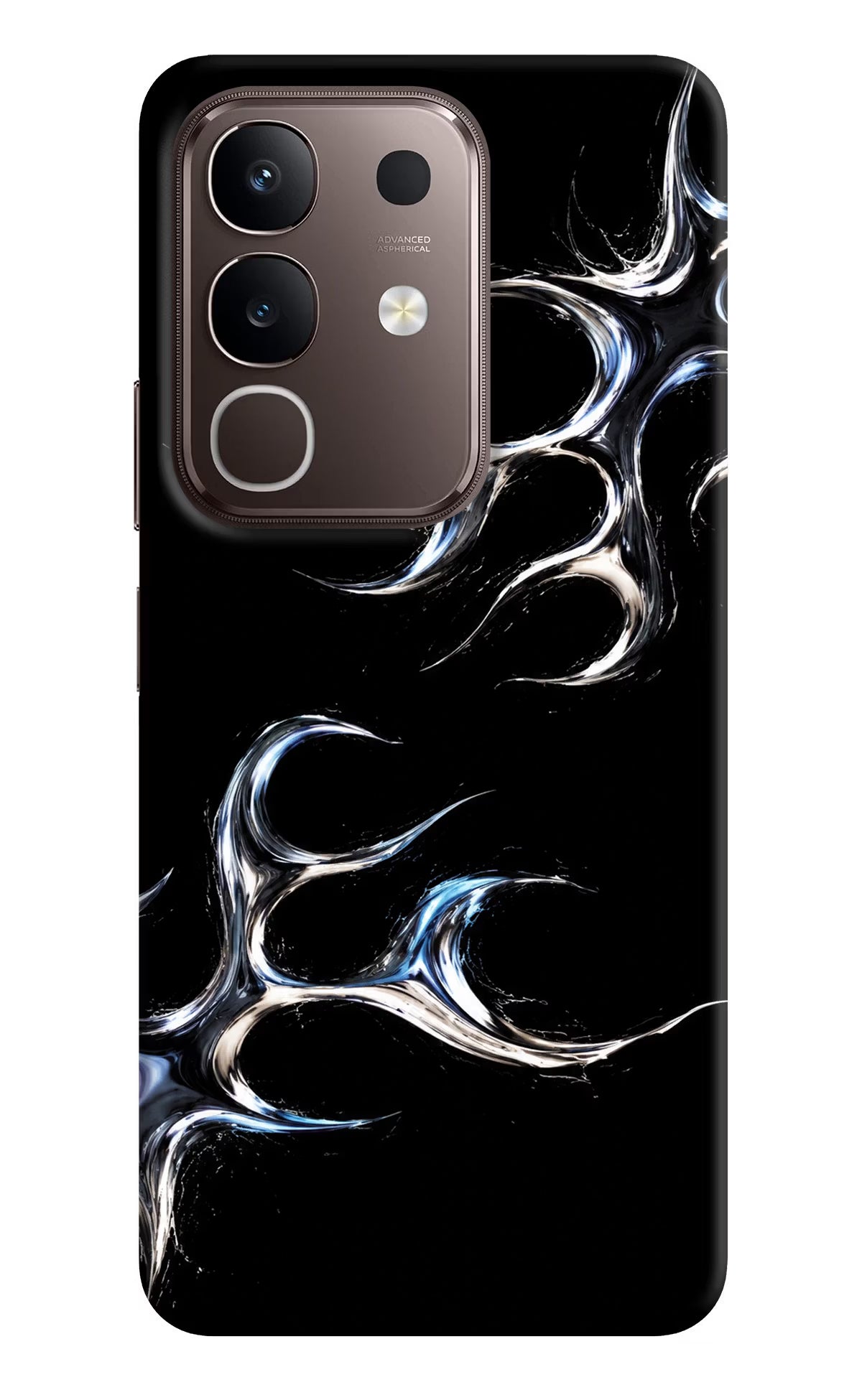 Chrome Tribal Vivo Y31 Pro 5G Hard Case Back Cover by Casekaro