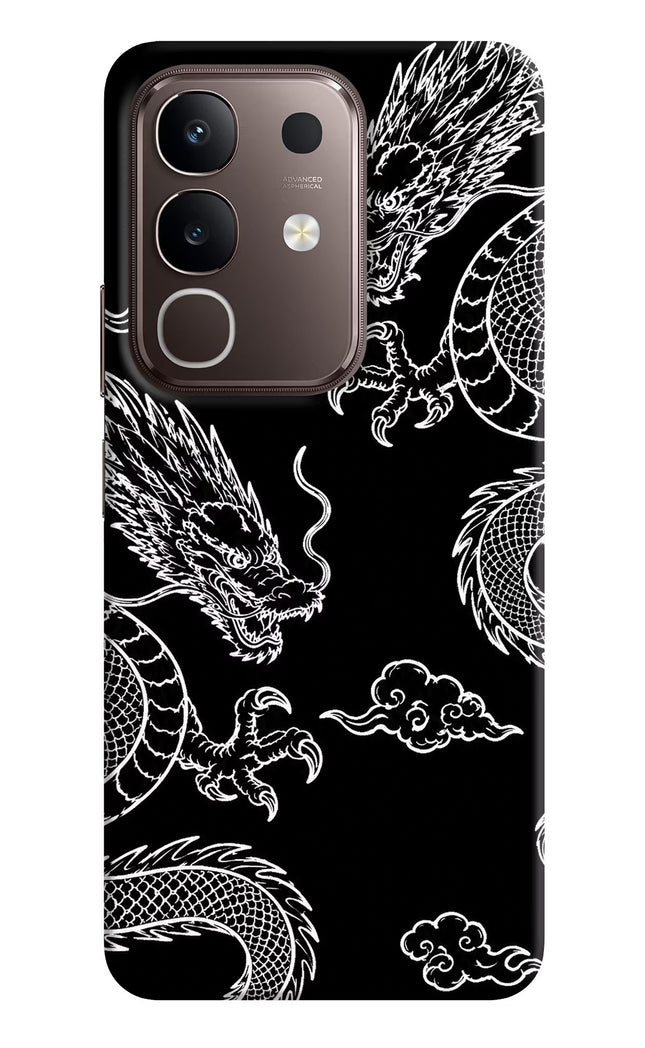 Twin Dragons Vivo Y31 Pro 5G Hard Case Back Cover by Casekaro