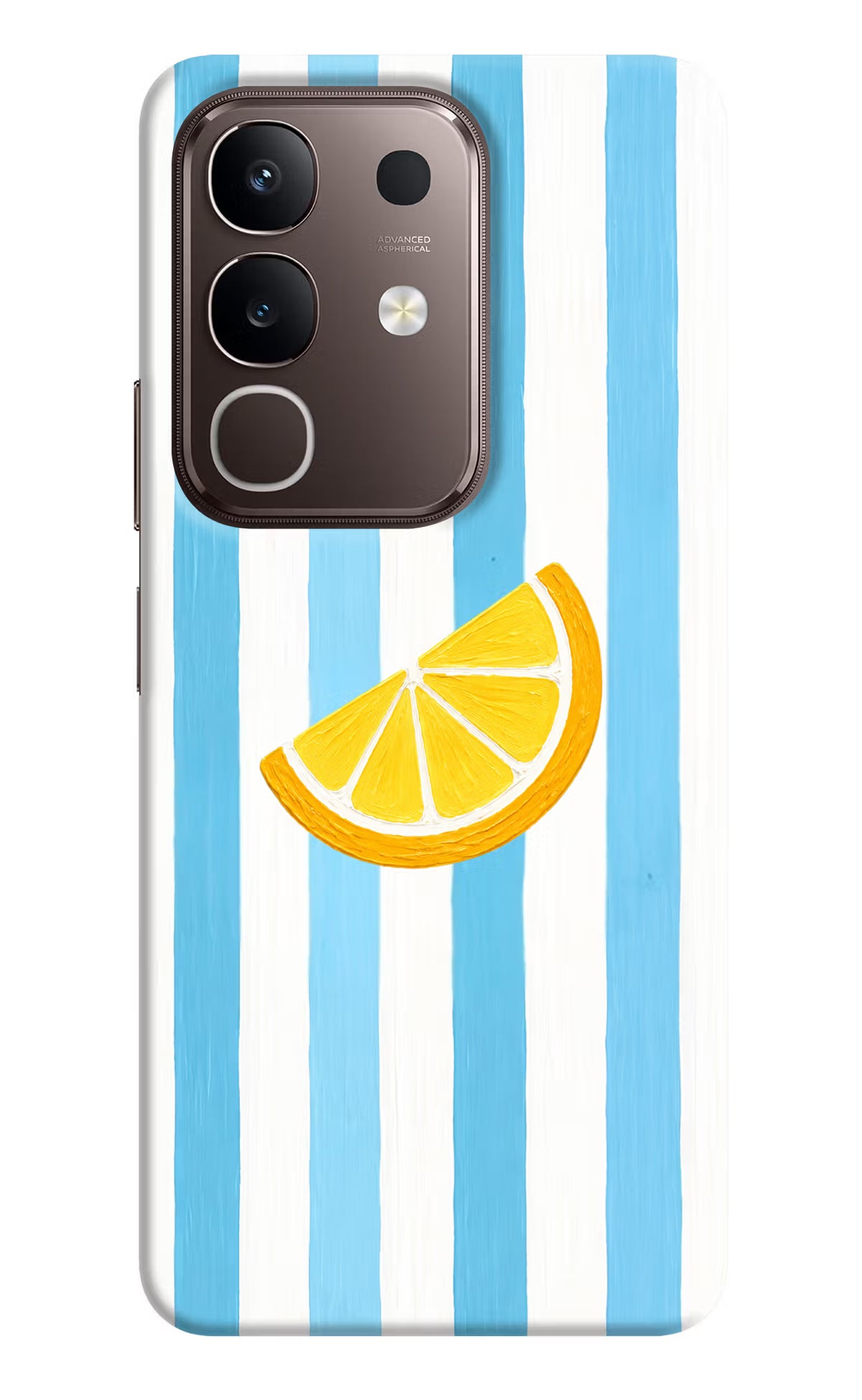 Summer Lemon Vivo Y31 Pro 5G Hard Case Back Cover by Casekaro