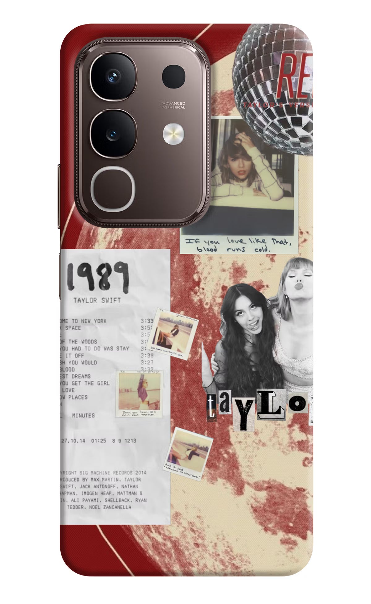 Taylor Swift Vivo Y31 Pro 5G Back Cover
