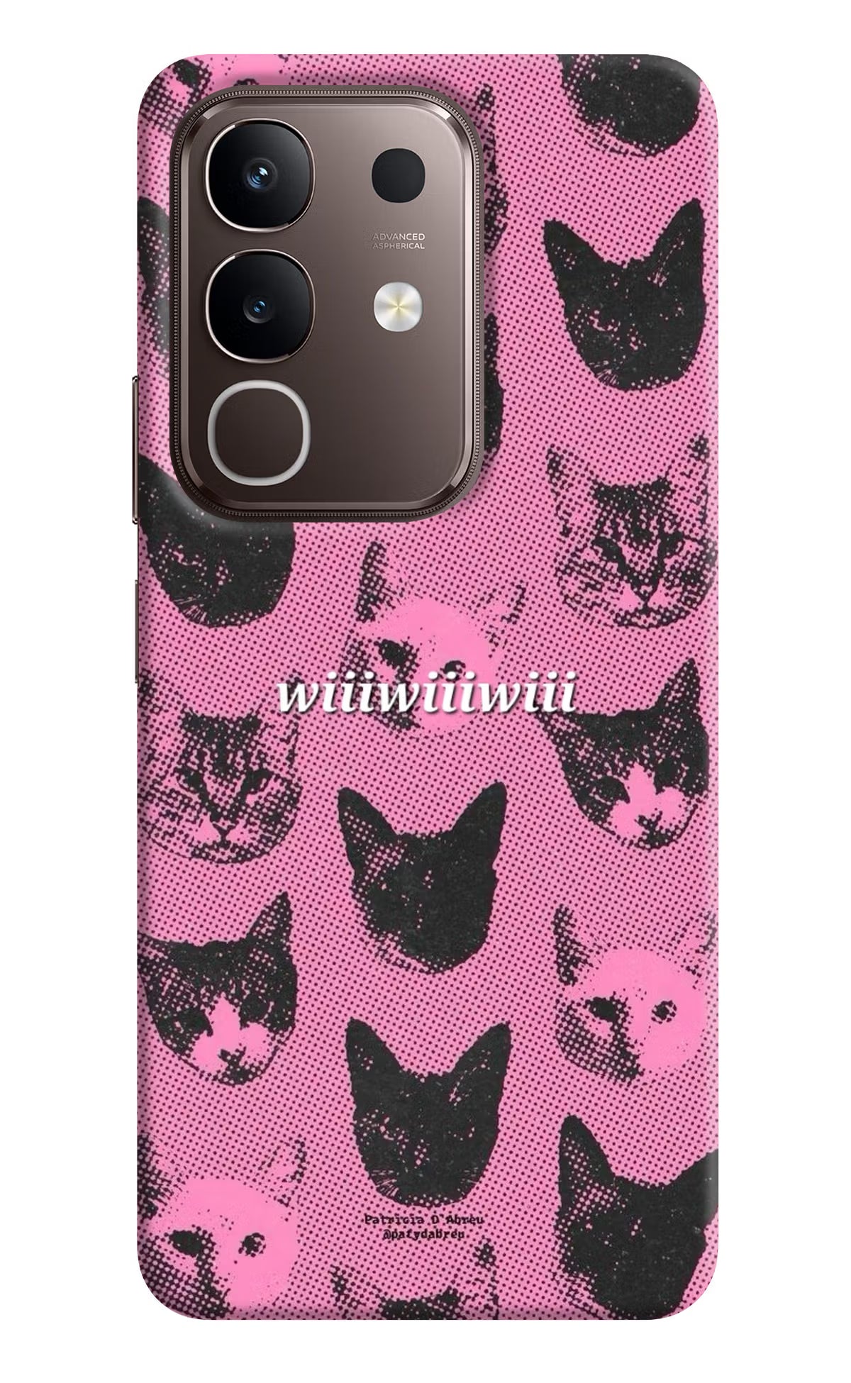 Pink Cats Vivo Y31 Pro 5G Back Cover