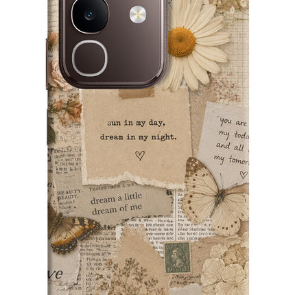 Vintage case Vivo Y31 Pro 5G Hard Case Back Cover by Casekaro