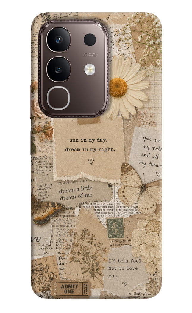 Vintage case Vivo Y31 Pro 5G Hard Case Back Cover by Casekaro