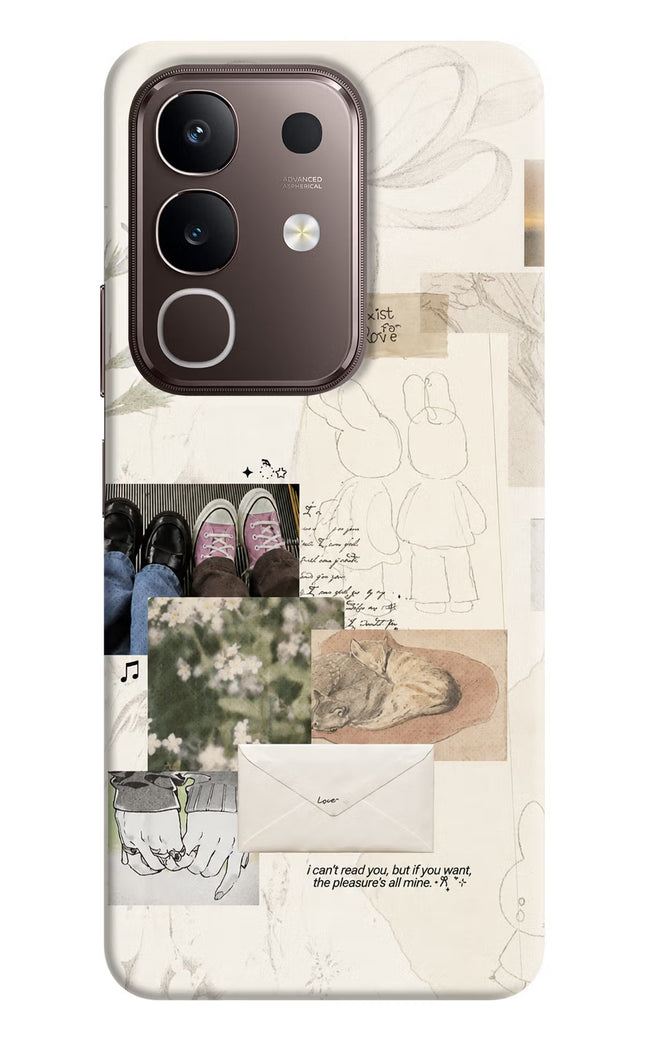 Soft Aesthetic Vivo Y31 Pro 5G Hard Case Back Cover by Casekaro