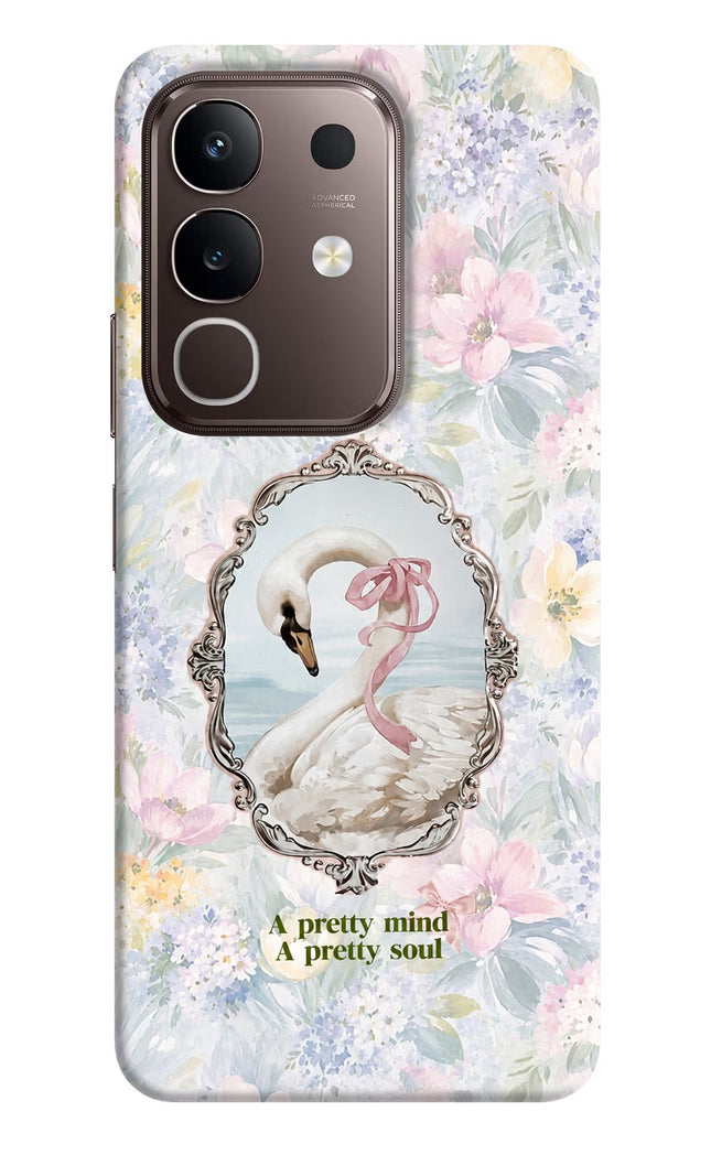 Pretty Mind Pretty Soul Vivo Y31 Pro 5G Hard Case Back Cover by Casekaro