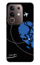 Love Orbit Vivo Y31 Pro 5G Hard Case Back Cover by Casekaro