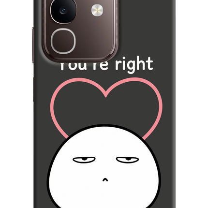 You're Right Vivo Y31 Pro 5G Hard Case Back Cover by Casekaro