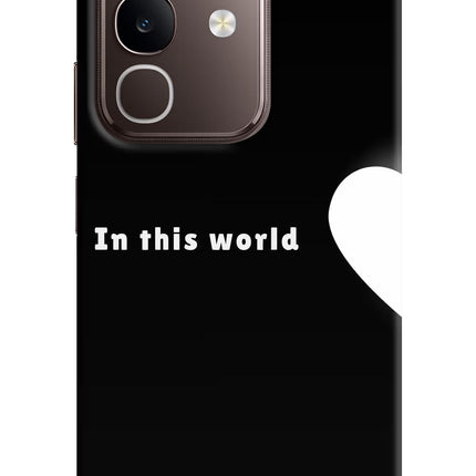 This World Vivo Y31 Pro 5G Hard Case Back Cover by Casekaro