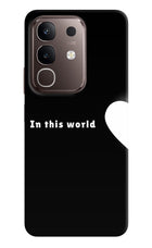 This World Vivo Y31 Pro 5G Hard Case Back Cover by Casekaro
