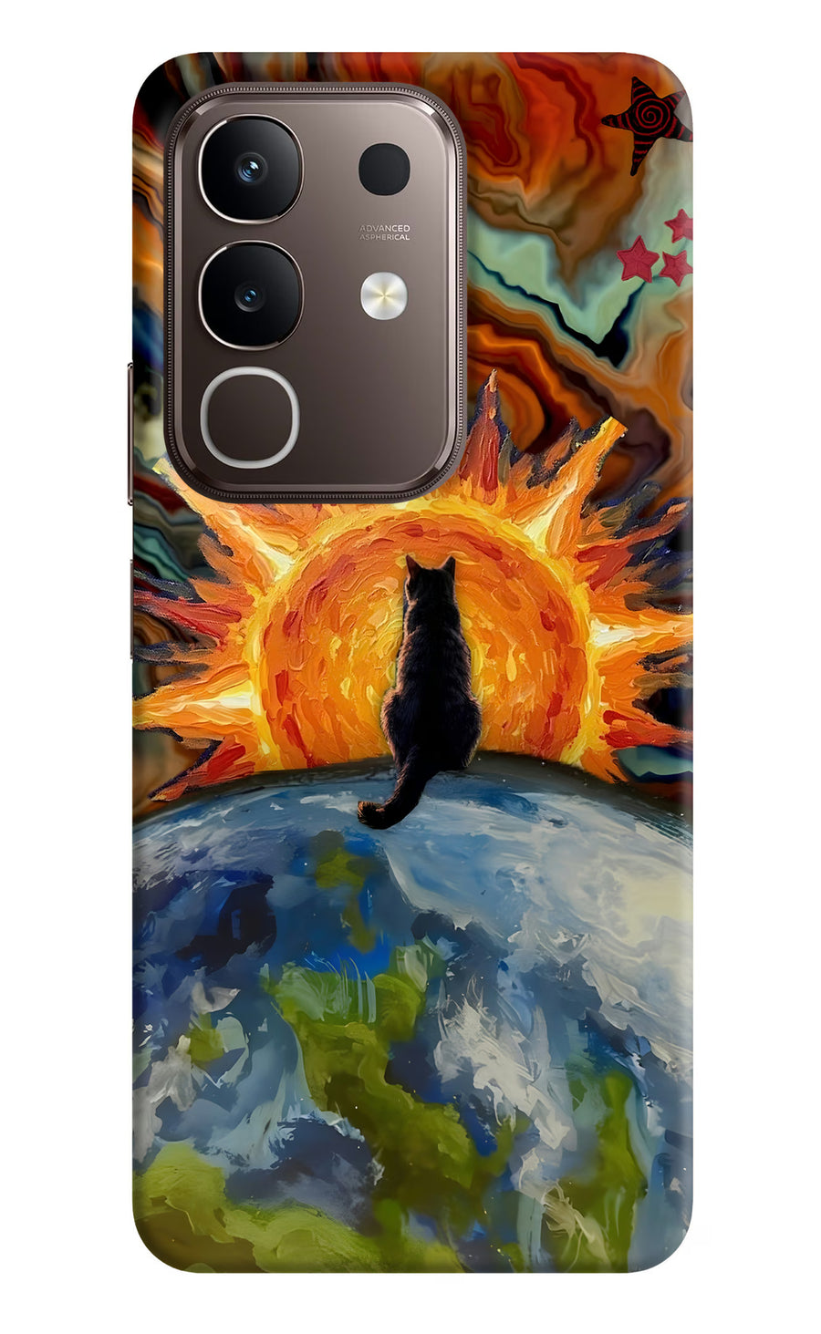 Sunrise Beyond Vivo Y31 Pro 5G Back Cover, Hard case