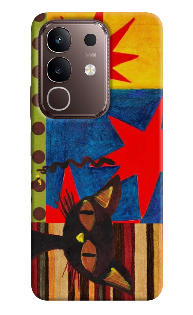 Pop Cat Vivo Y31 Pro 5G Hard Case Back Cover by Casekaro