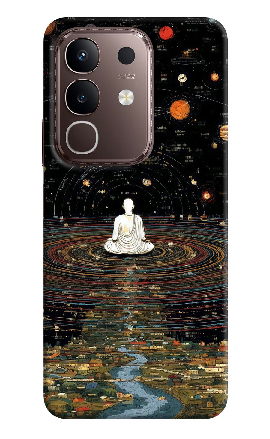Space Monk Vivo Y31 Pro 5G Back Cover, Hard case