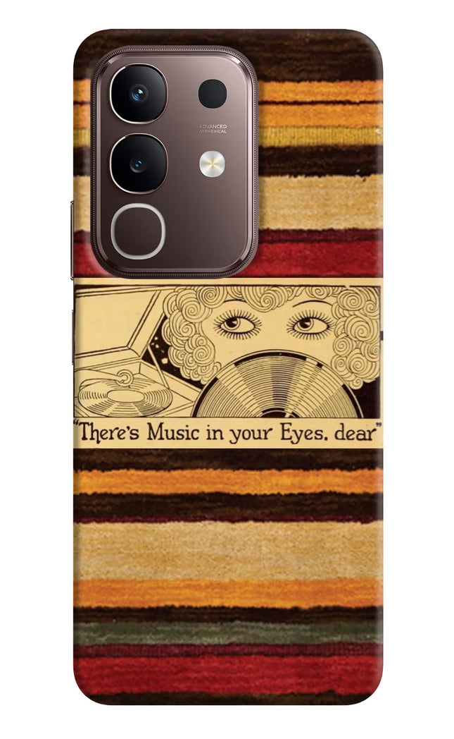 Vinyl Stripes Vivo Y31 Pro 5G Hard Case Back Cover by Casekaro