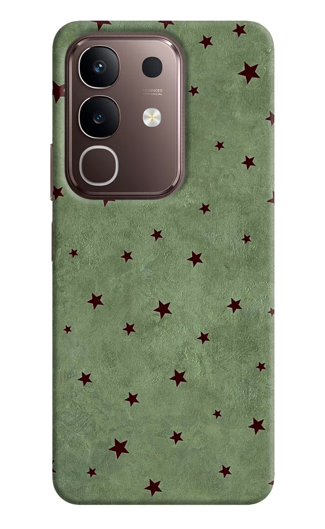 Green Stars Vivo Y31 Pro 5G Hard Case Back Cover by Casekaro