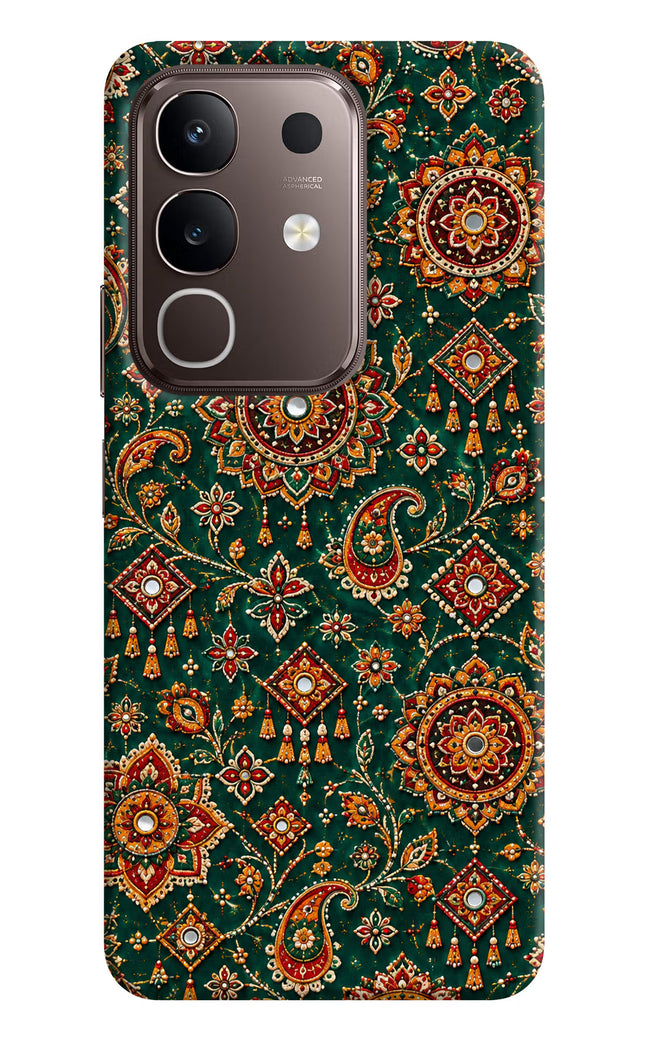 Green Pataka Vivo Y31 Pro 5G Hard Case Back Cover by Casekaro