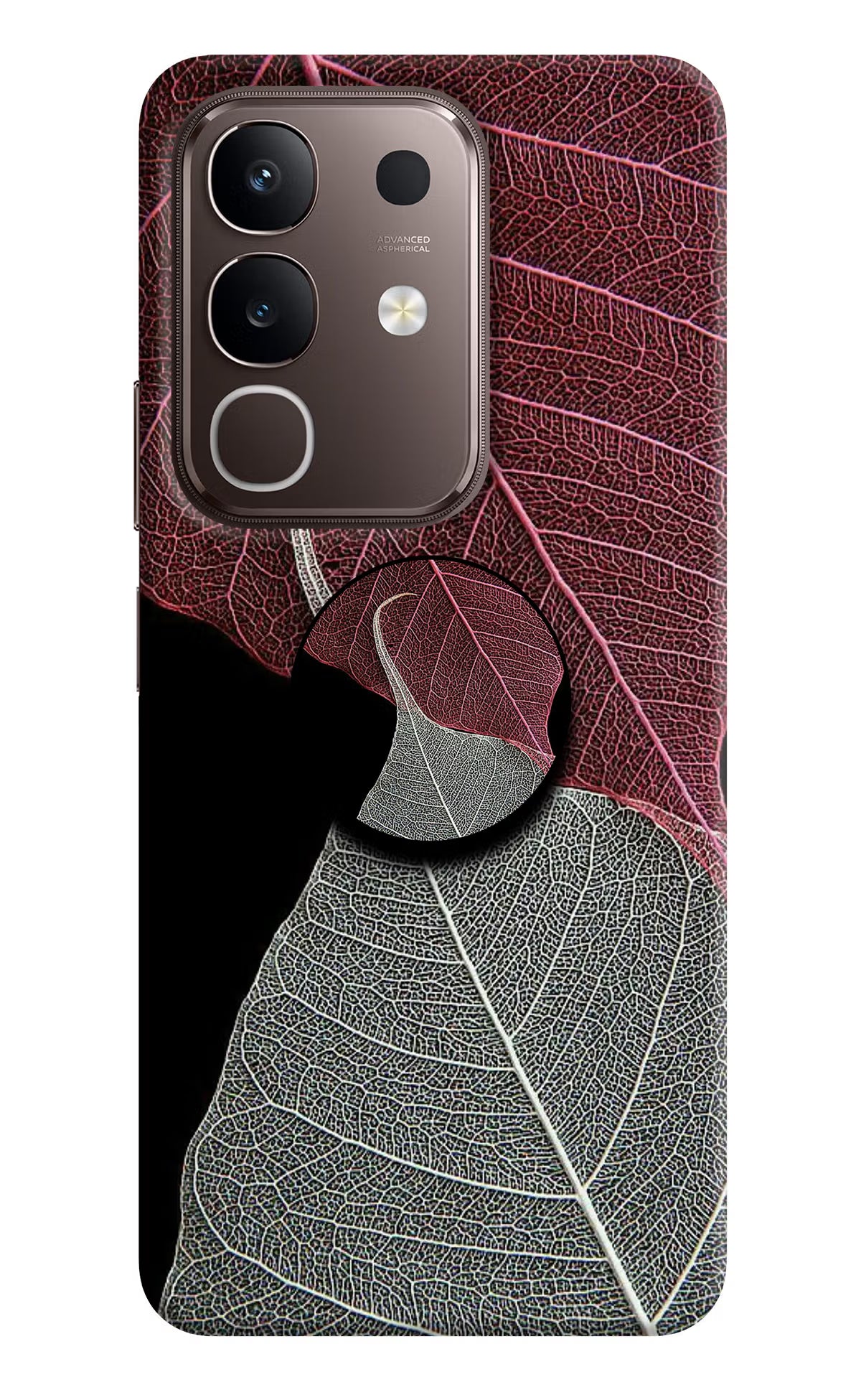 Leaf Pattern Vivo Y31 Pro 5G Pop Case by Casekaro