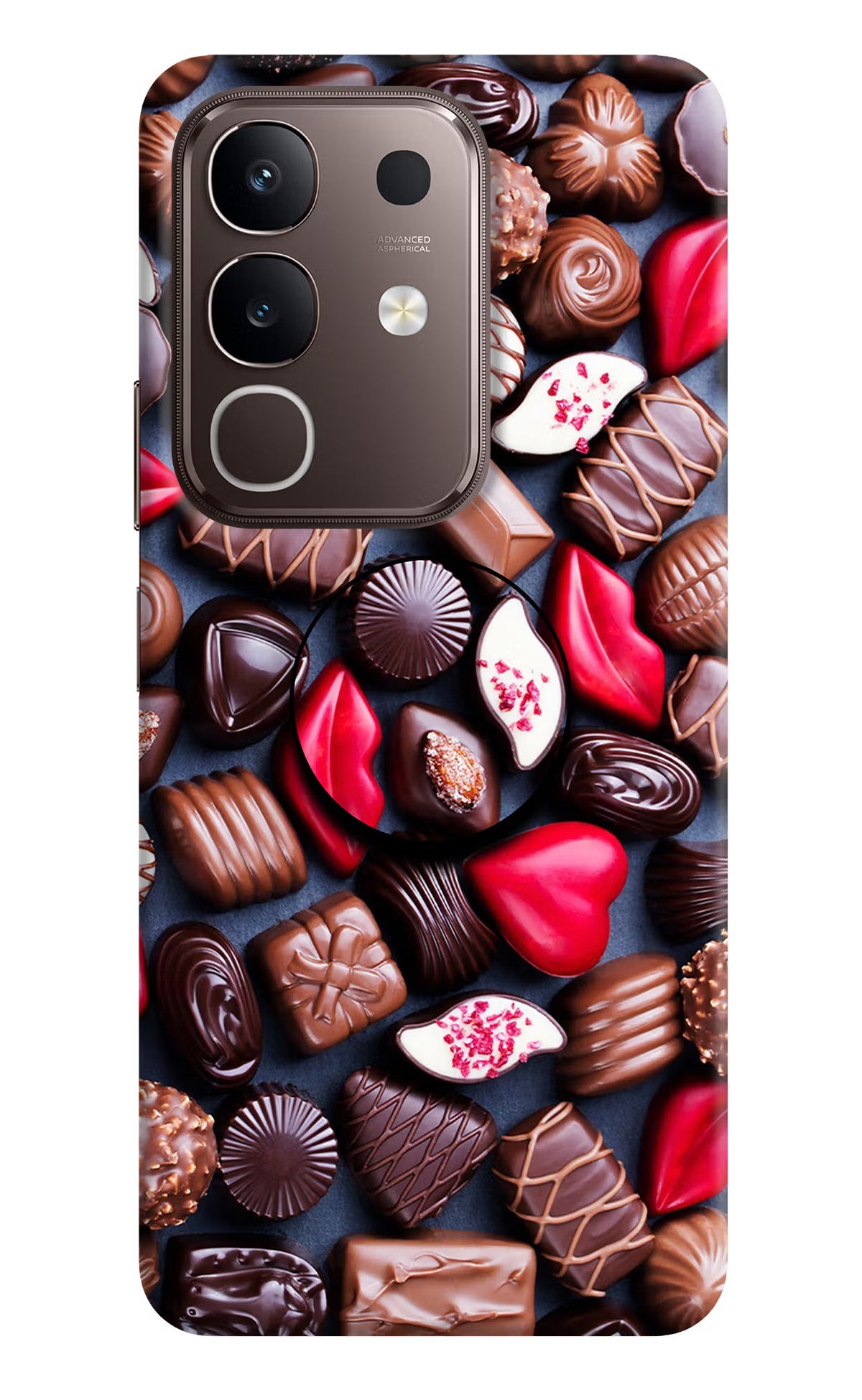 Chocolates Vivo Y31 Pro 5G Pop Case by Casekaro