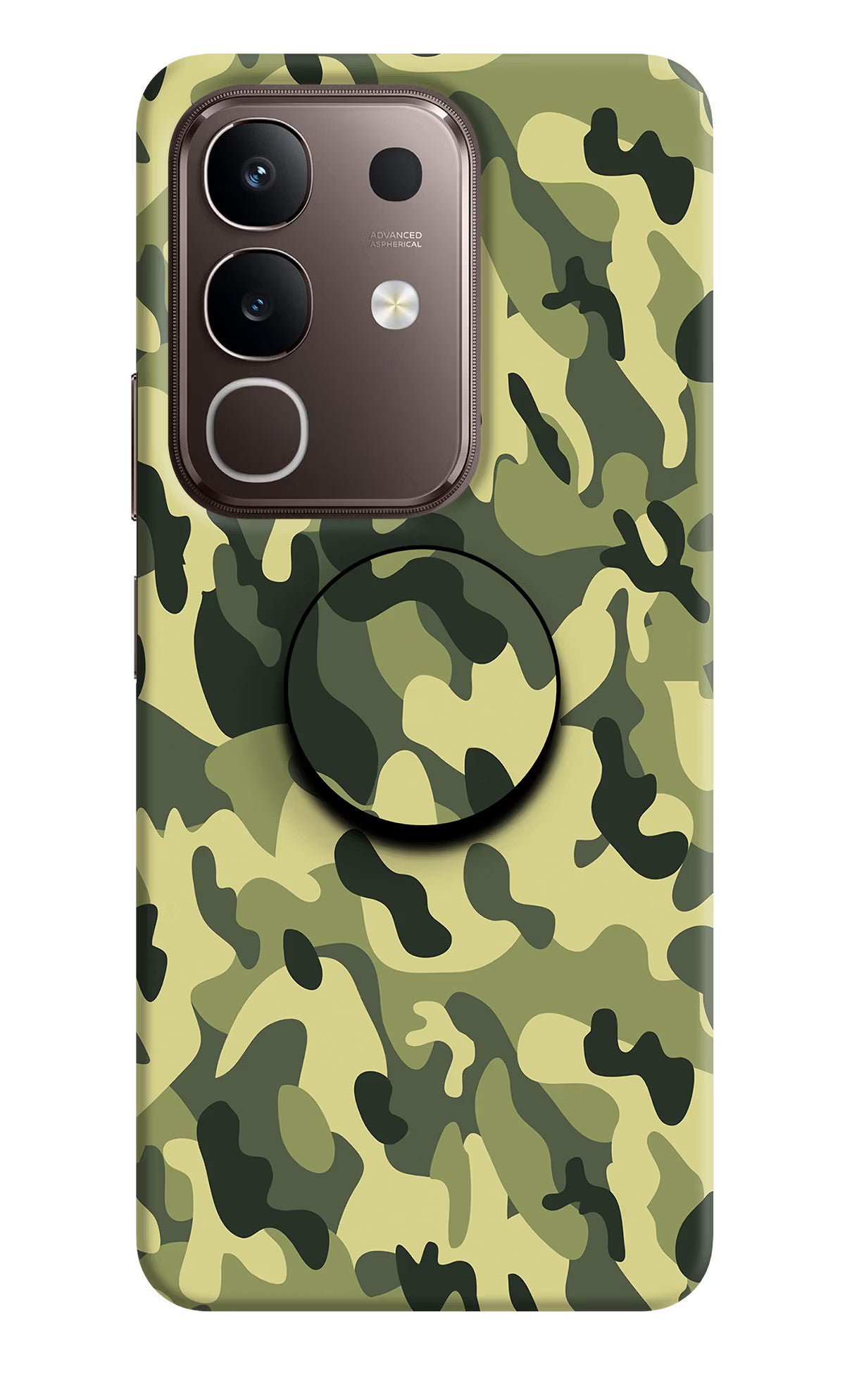 Camouflage Vivo Y31 Pro 5G Pop Case by Casekaro
