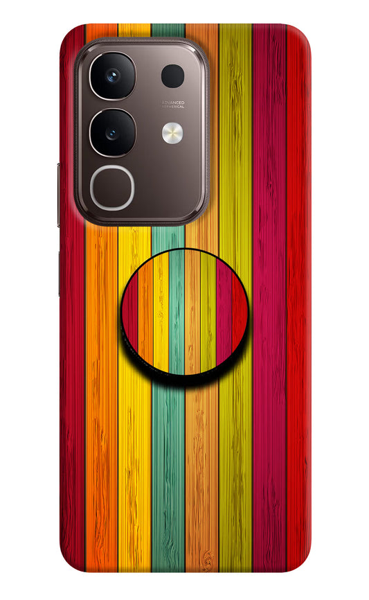 Multicolor Wooden Vivo Y31 Pro 5G Pop Case by Casekaro
