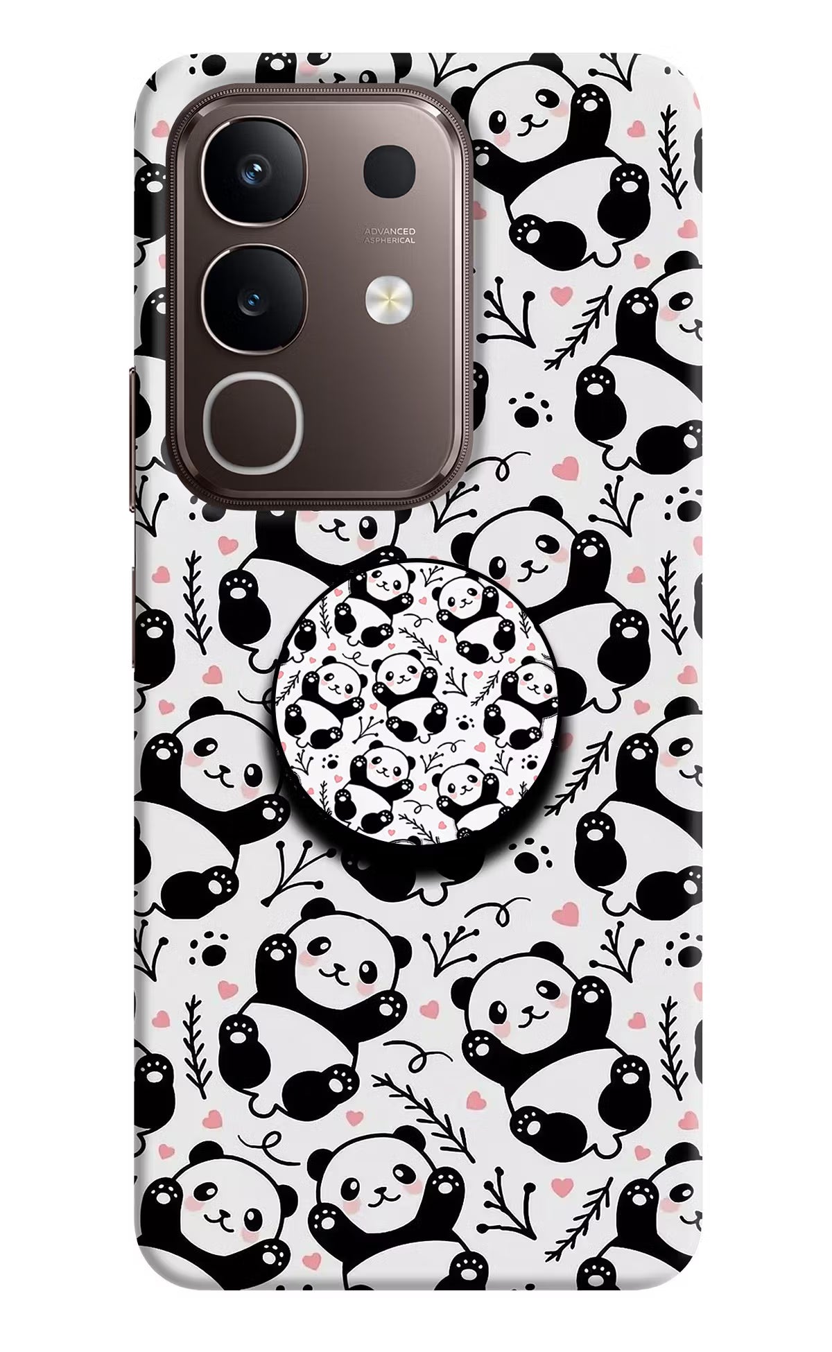 Cute Panda Vivo Y31 Pro 5G Pop Case by Casekaro