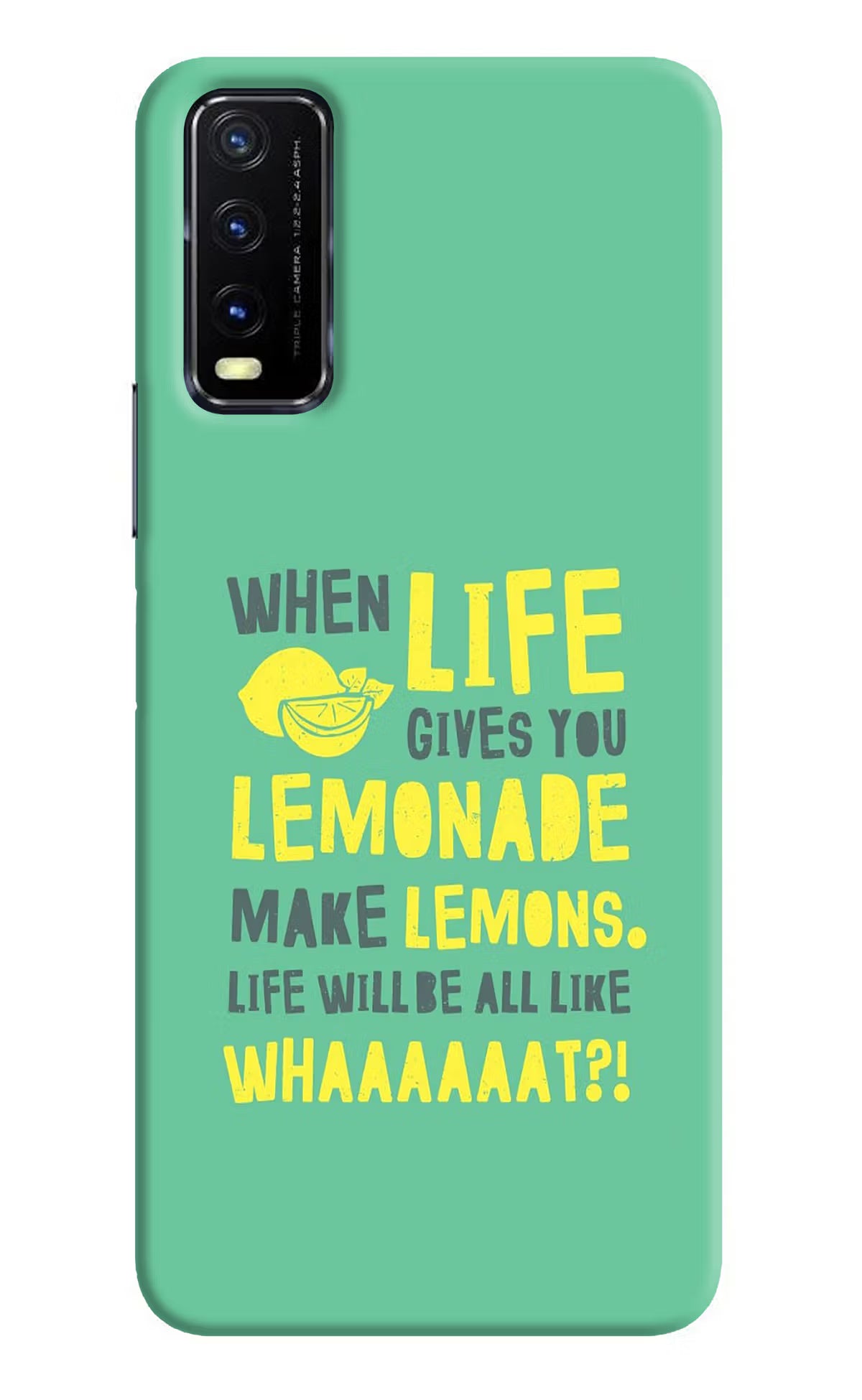 Quote Vivo Y20G Back Cover