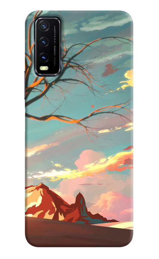 Scenery Vivo Y20G Back Cover