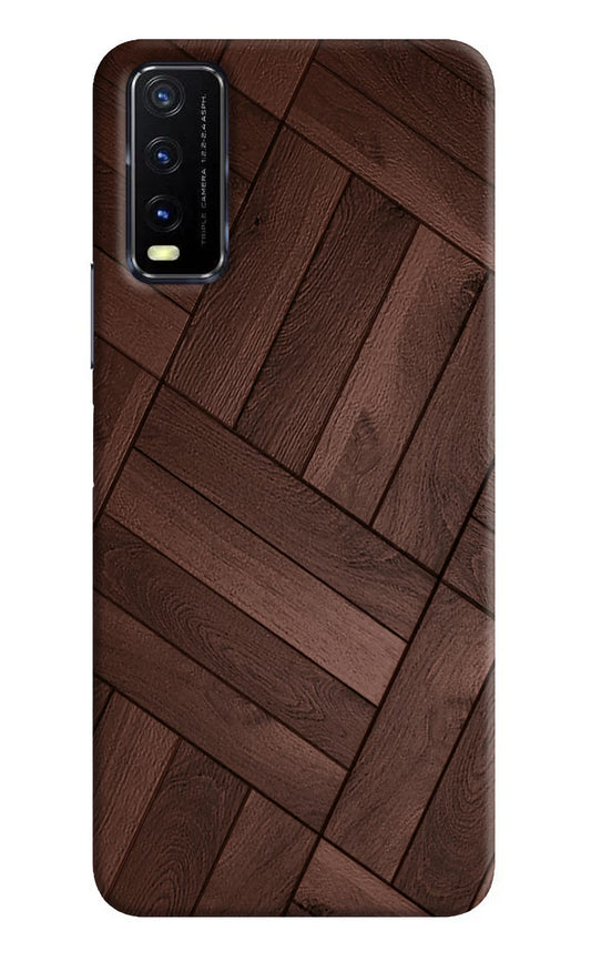 Wooden Texture Design Vivo Y20G Back Cover
