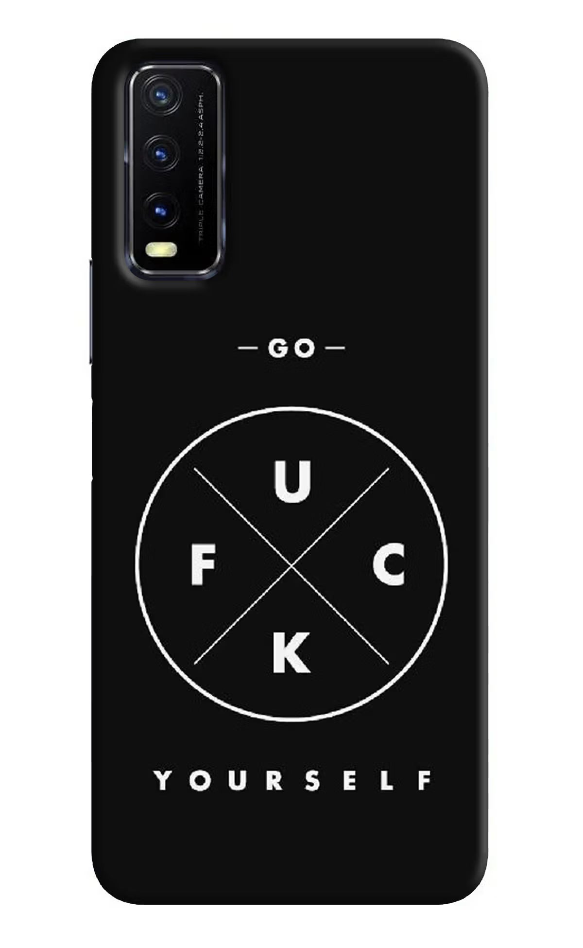 Go Fuck Yourself Vivo Y20G Back Cover