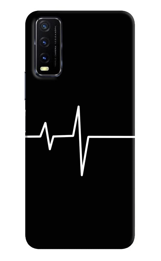 Heart Beats Vivo Y20G Back Cover