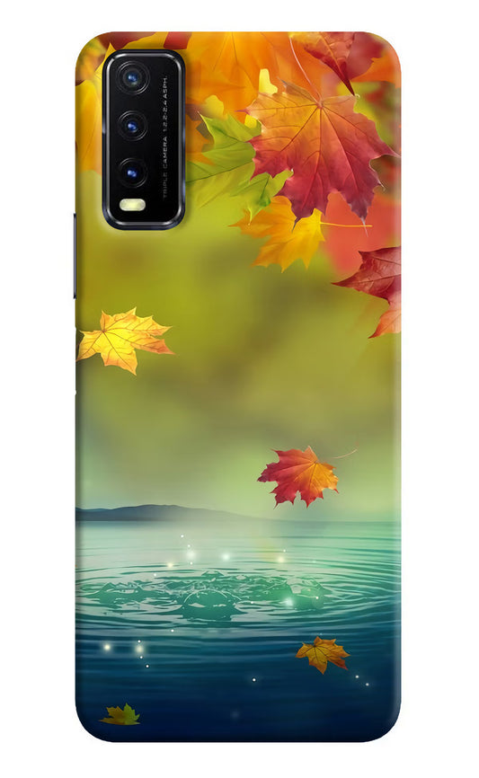 Flowers Vivo Y20G Back Cover