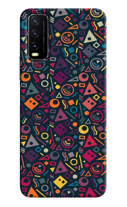 Geometric Abstract Vivo Y20G Back Cover