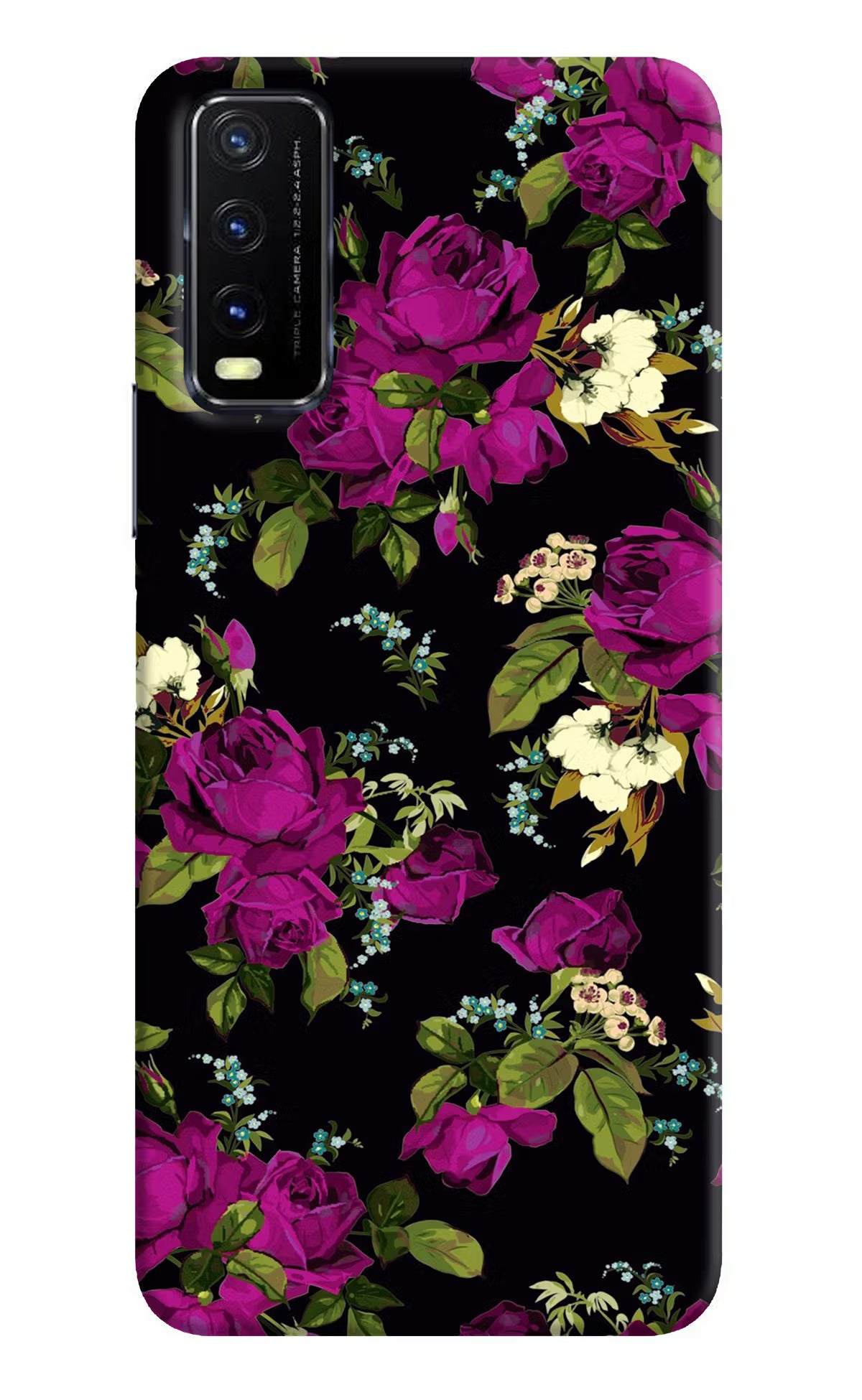 Flowers Vivo Y20G Back Cover