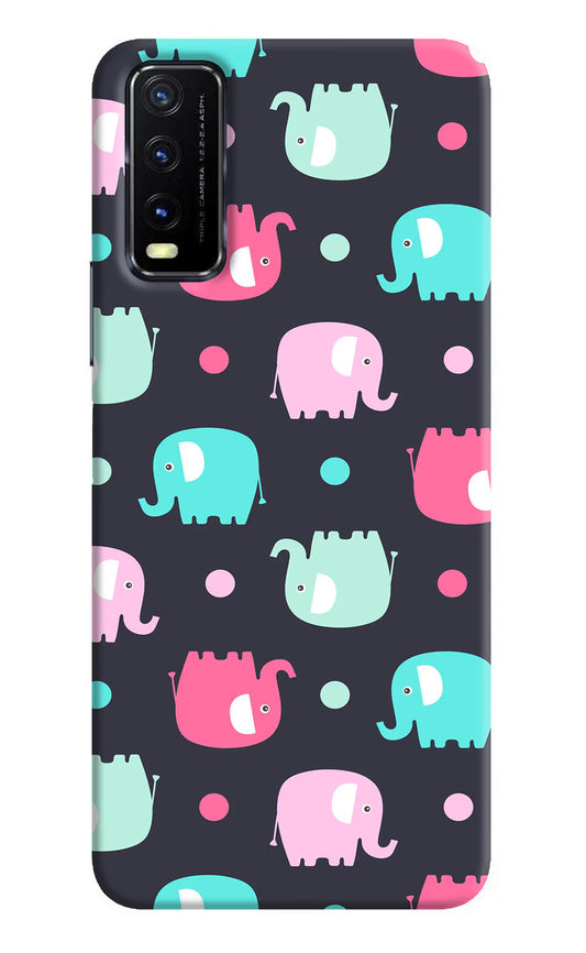 Elephants Vivo Y20G Back Cover