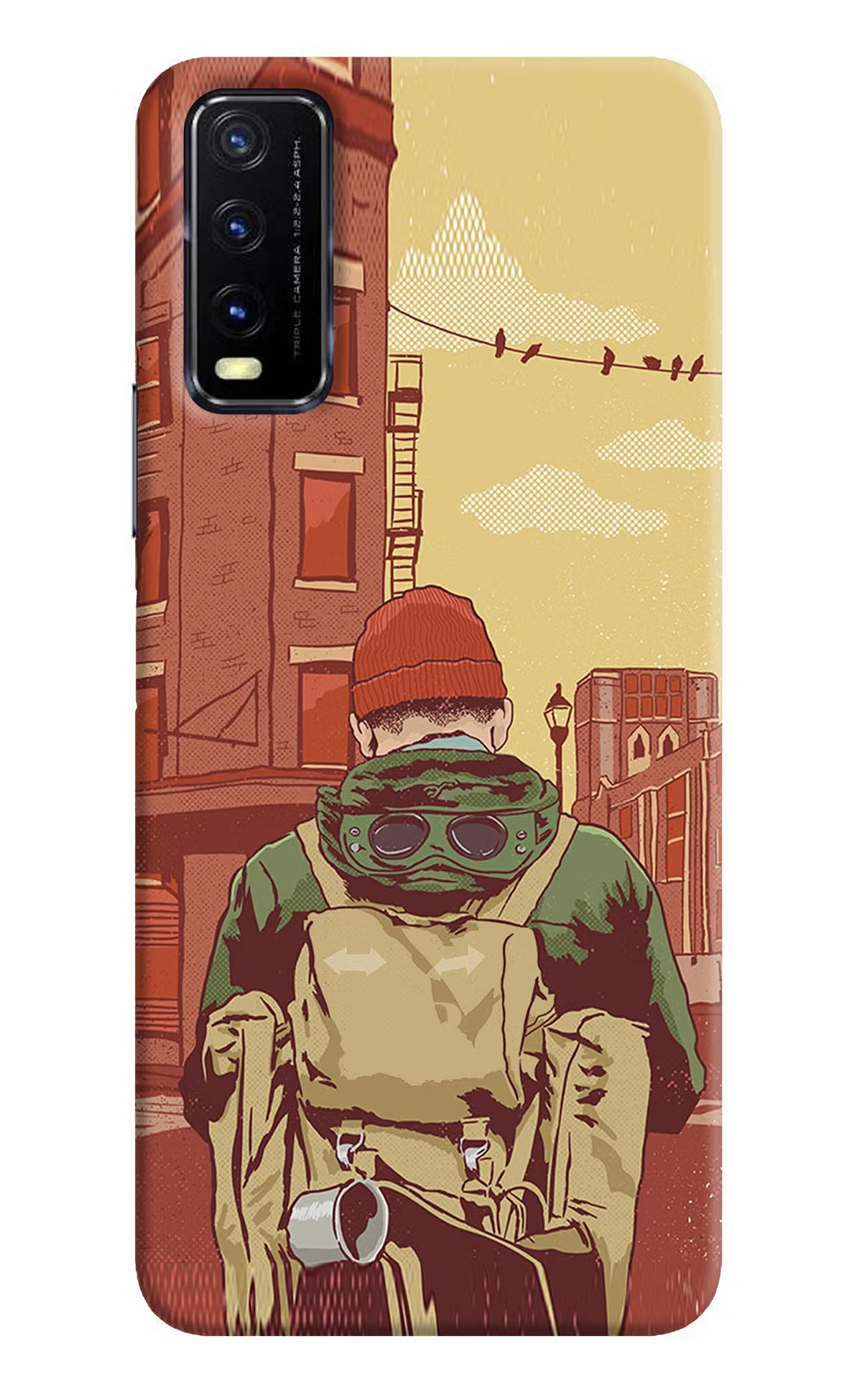Adventurous Vivo Y20G Back Cover