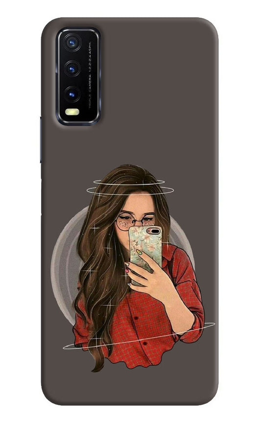 Selfie Queen Vivo Y20G Back Cover