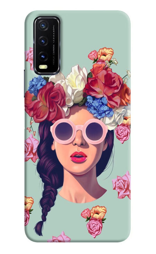 Pretty Girl Vivo Y20G Back Cover