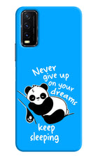 Keep Sleeping Vivo Y20G Back Cover