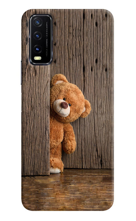 Teddy Wooden Vivo Y20G Back Cover