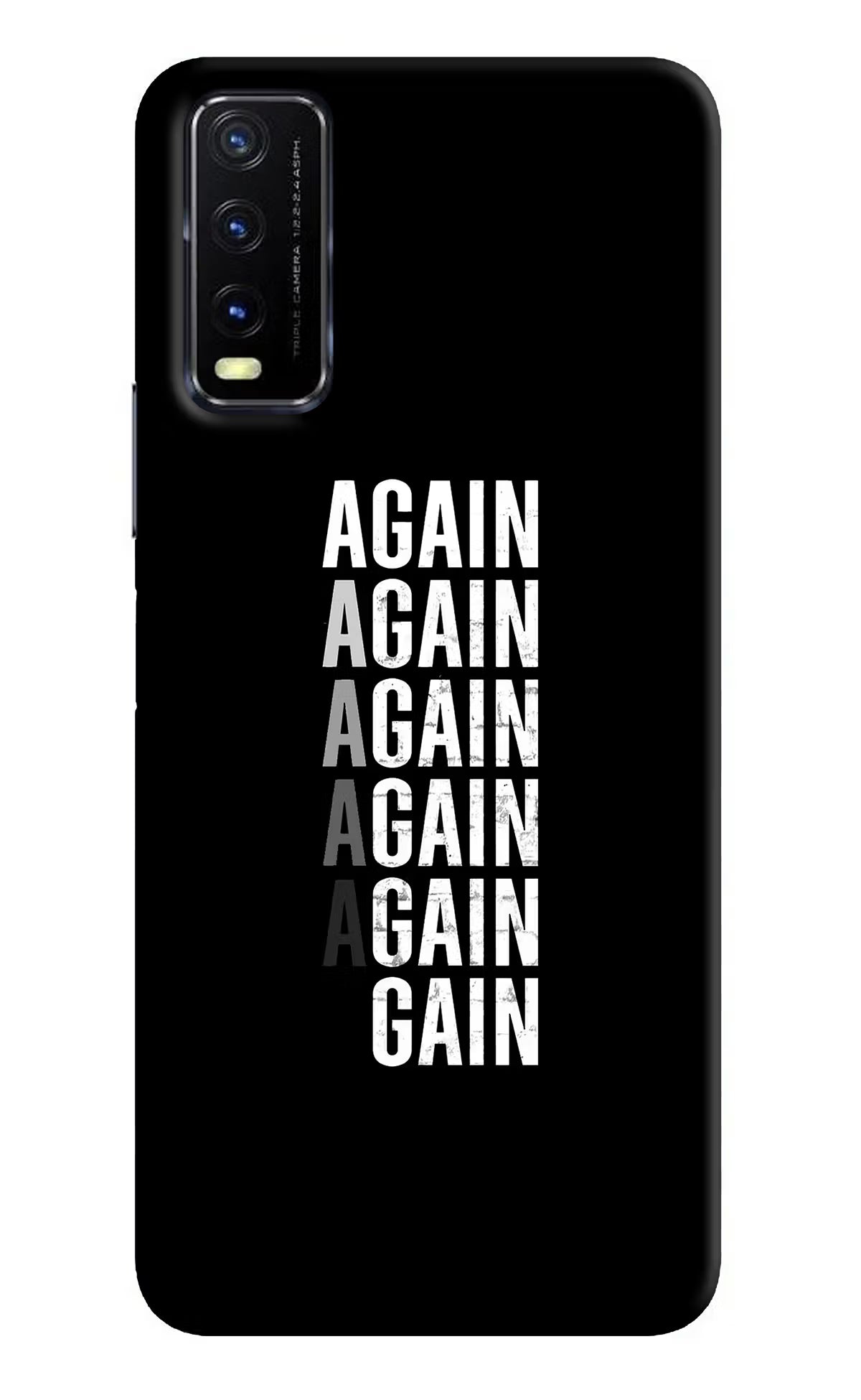 Again Again Gain Vivo Y20G Back Cover