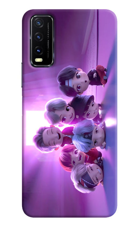 BTS Chibi Vivo Y20G Back Cover