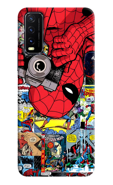 Spider Man Vivo Y20G Back Cover