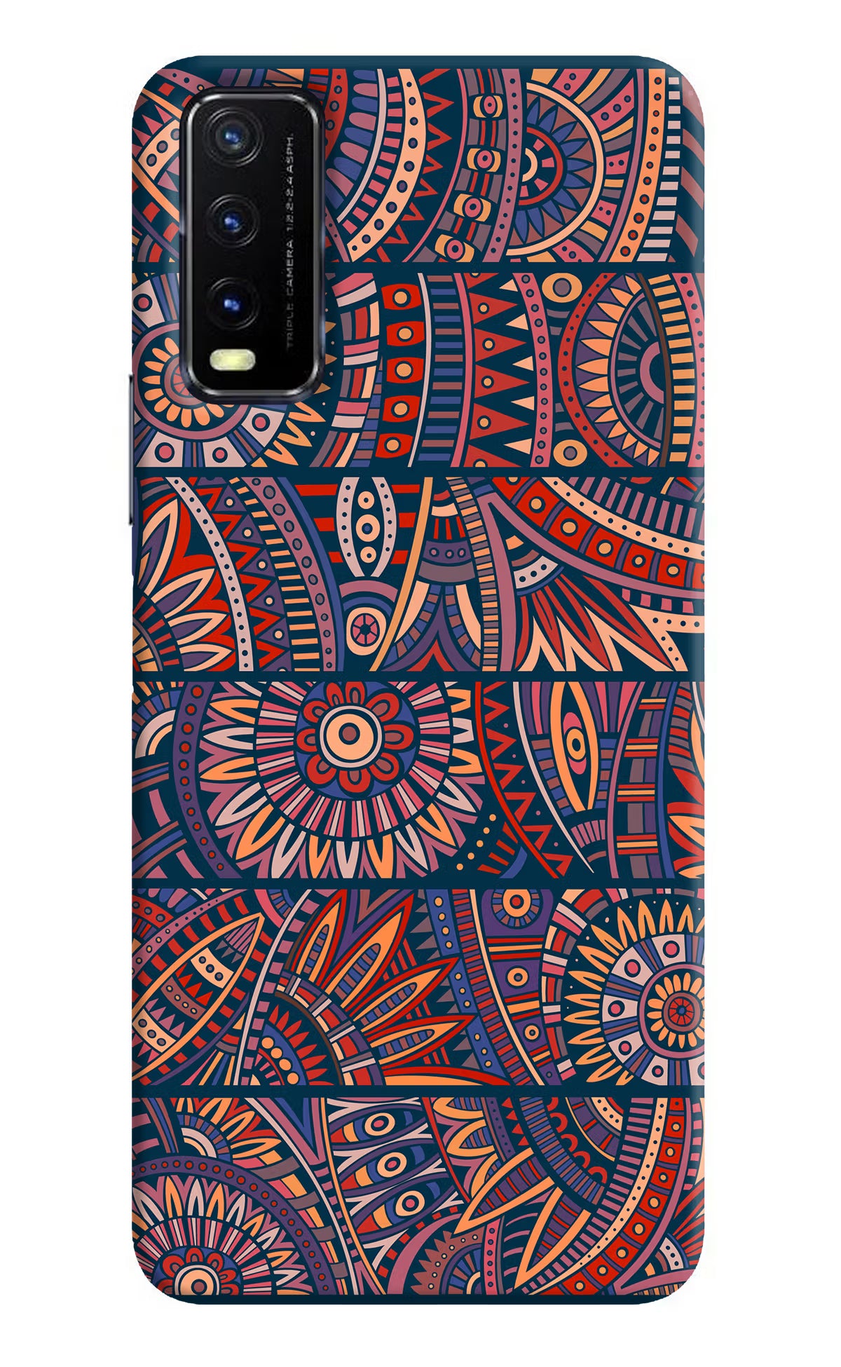 African Culture Design Vivo Y20G Back Cover